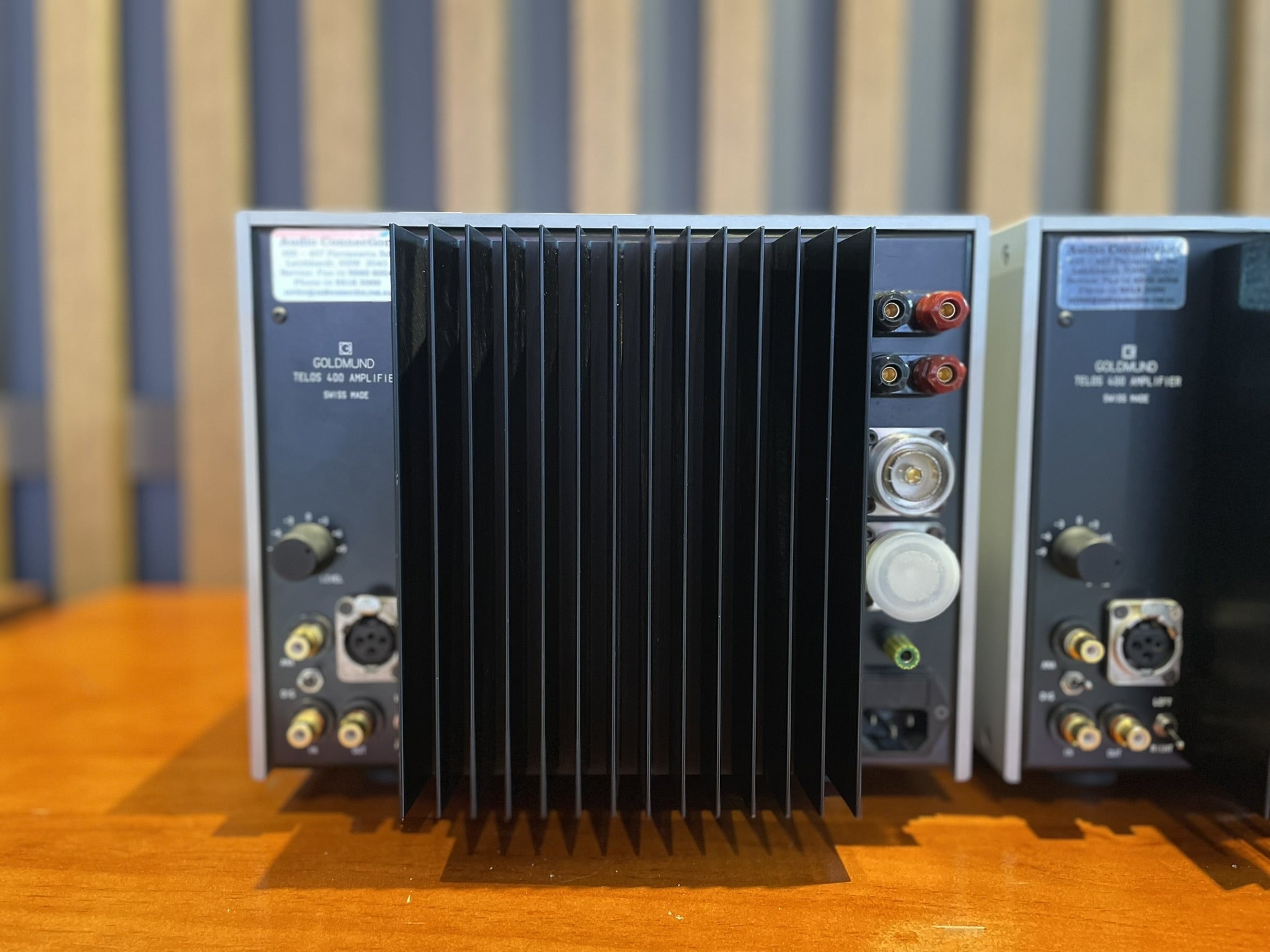 Goldmund Telos 400 Power Amplifier Pair - Consignment