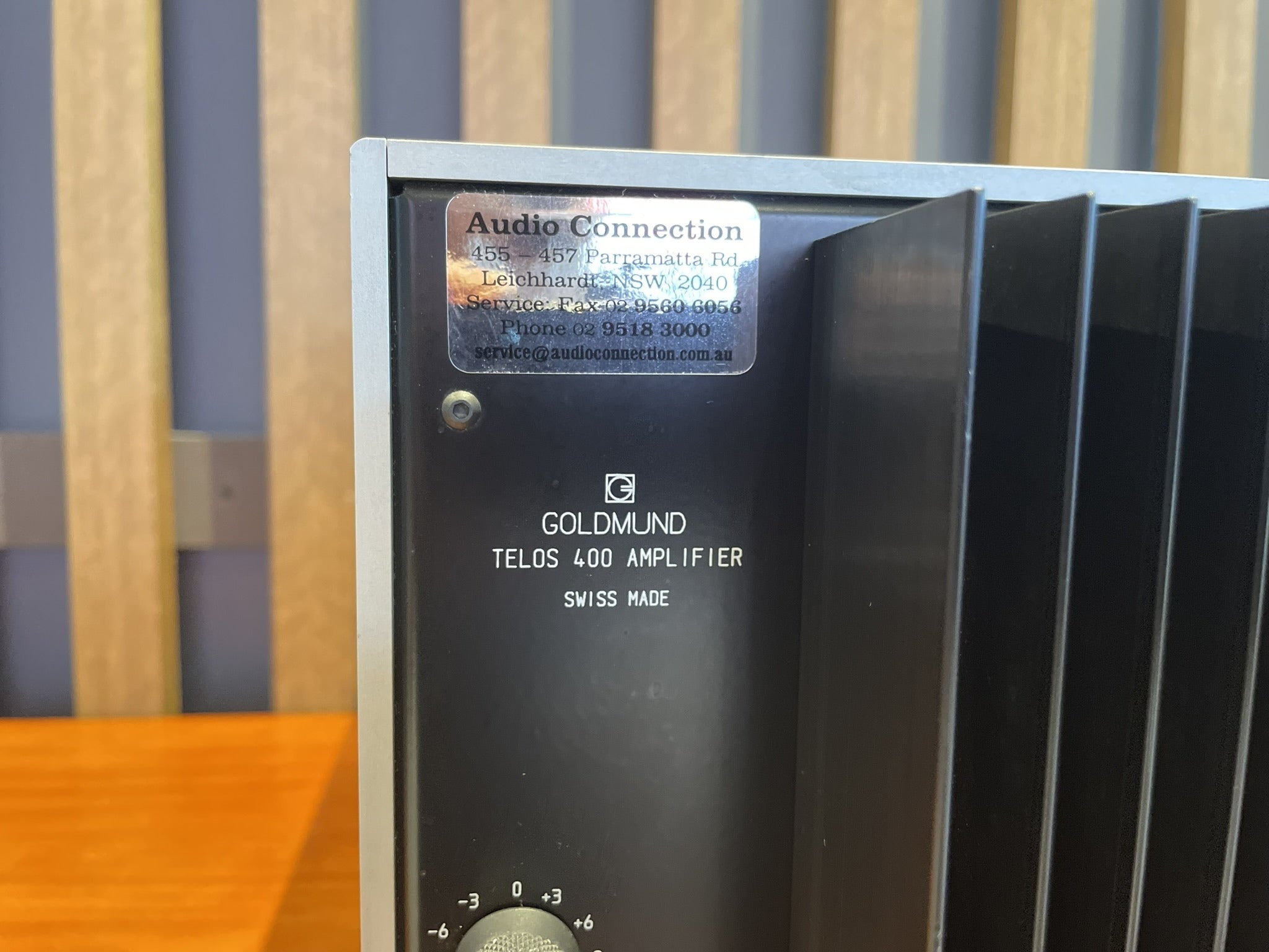 Goldmund Telos 400 Power Amplifier Pair - Consignment