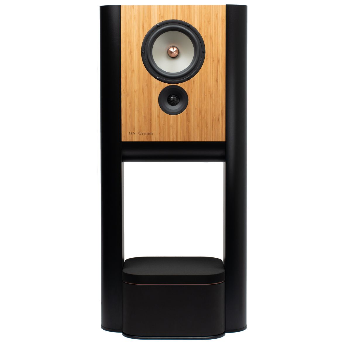 Grimm Audio LS1c Loudspeakers bamboo front