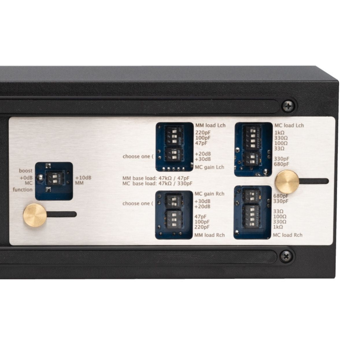 Grimm Audio PW1 MM/MC Phono Preamplifier control
