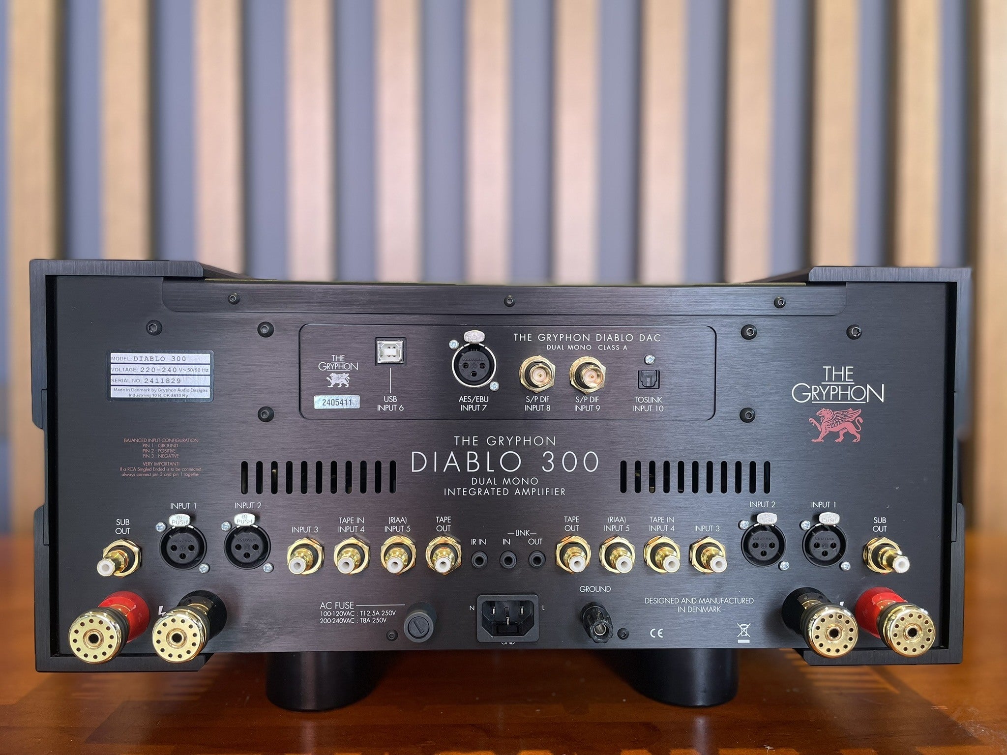 Gryphon Diablo 300 Integrated Amplifier w DAC Module - As Traded