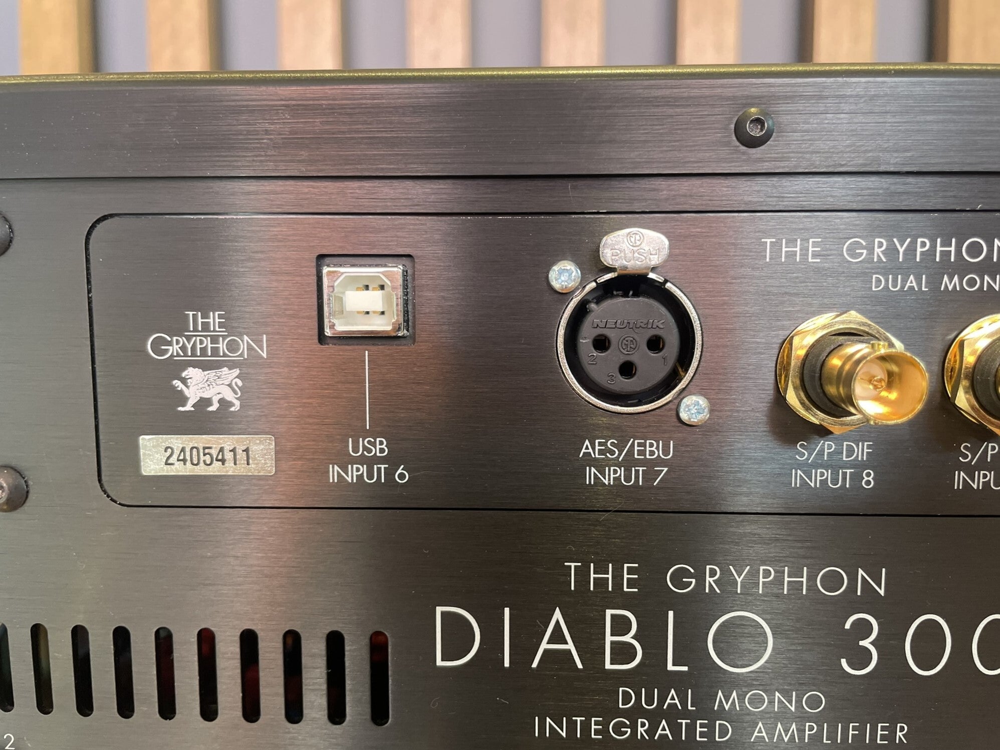 Gryphon Diablo 300 Integrated Amplifier w DAC Module - As Traded