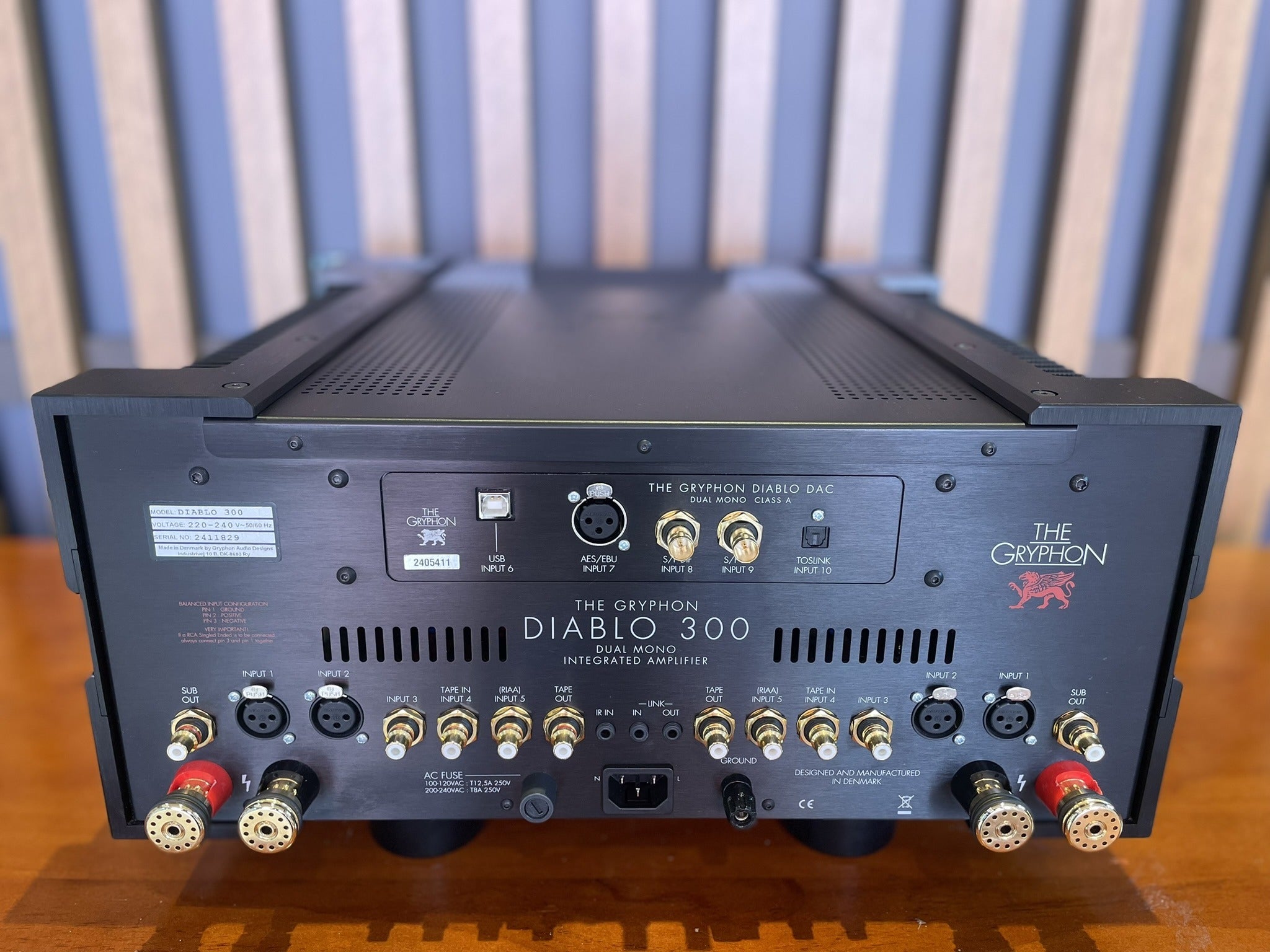 Gryphon Diablo 300 Integrated Amplifier w DAC Module - As Traded