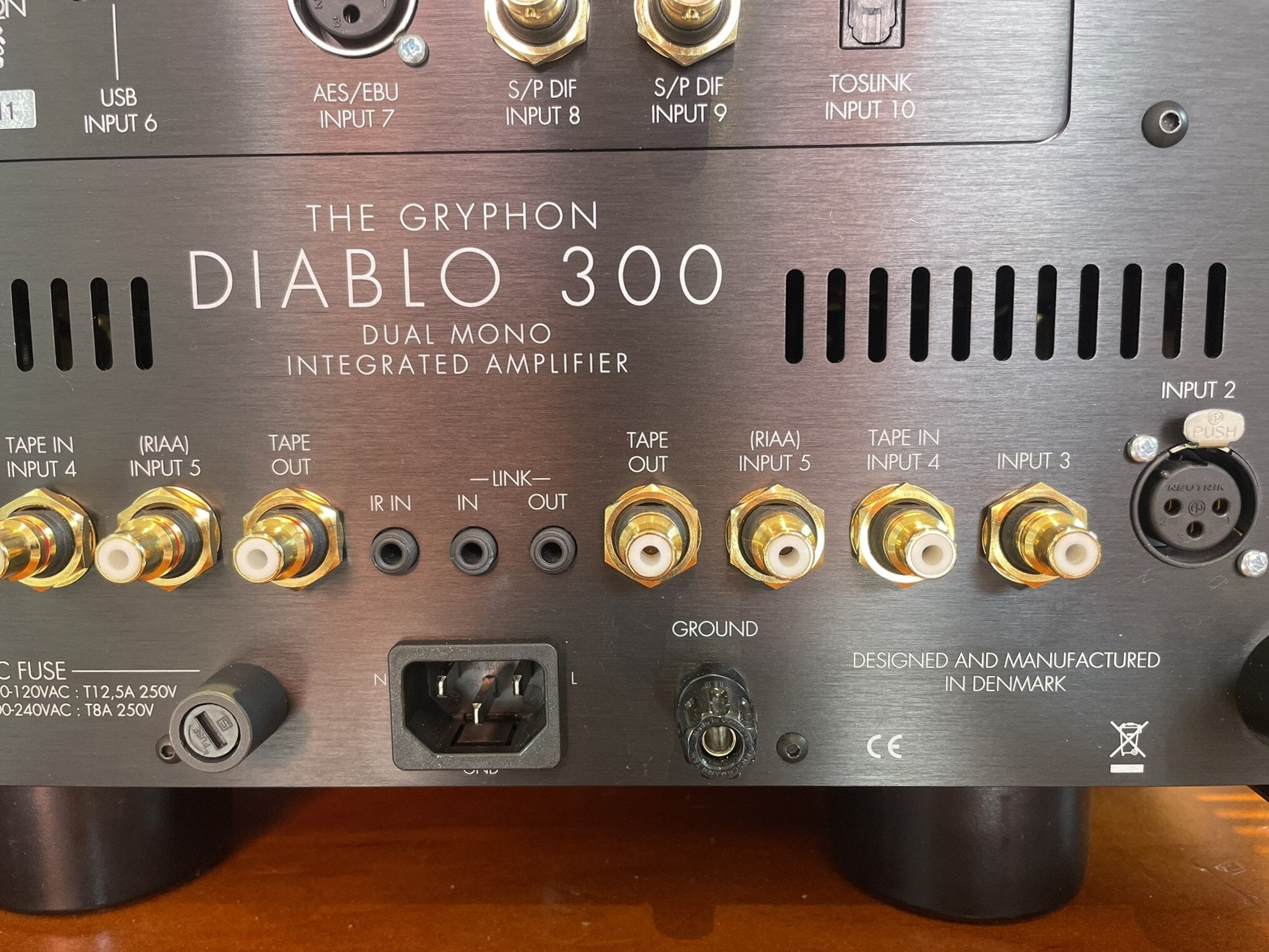 Gryphon Diablo 300 Integrated Amplifier w DAC Module - As Traded