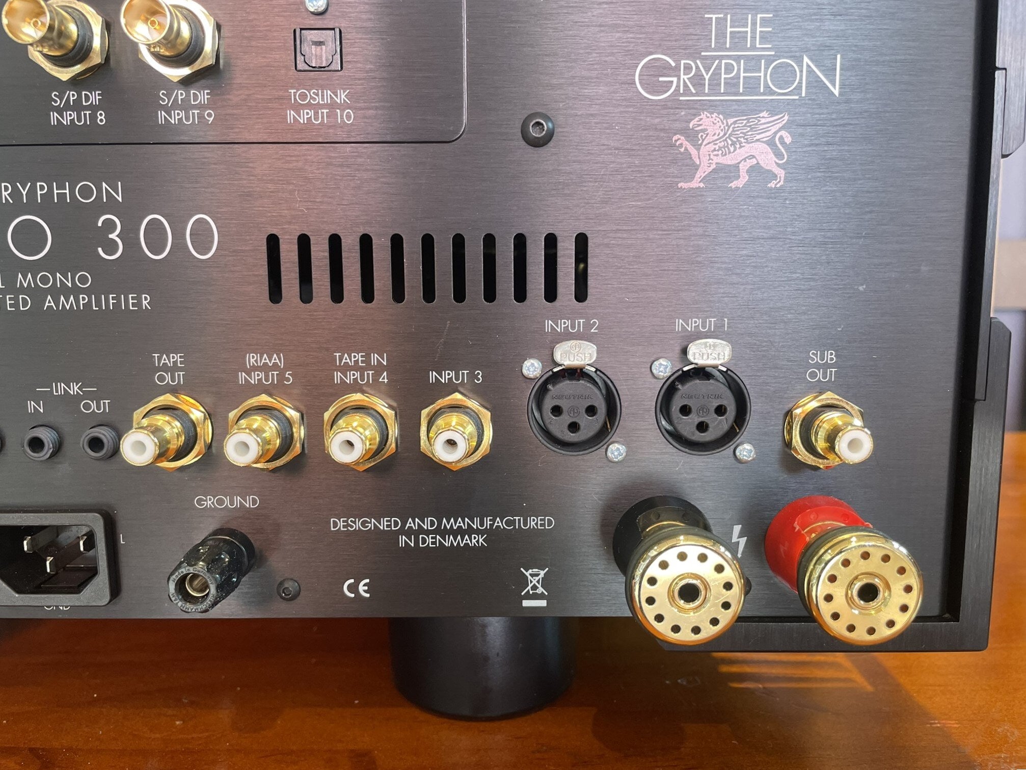 Gryphon Diablo 300 Integrated Amplifier w DAC Module - As Traded