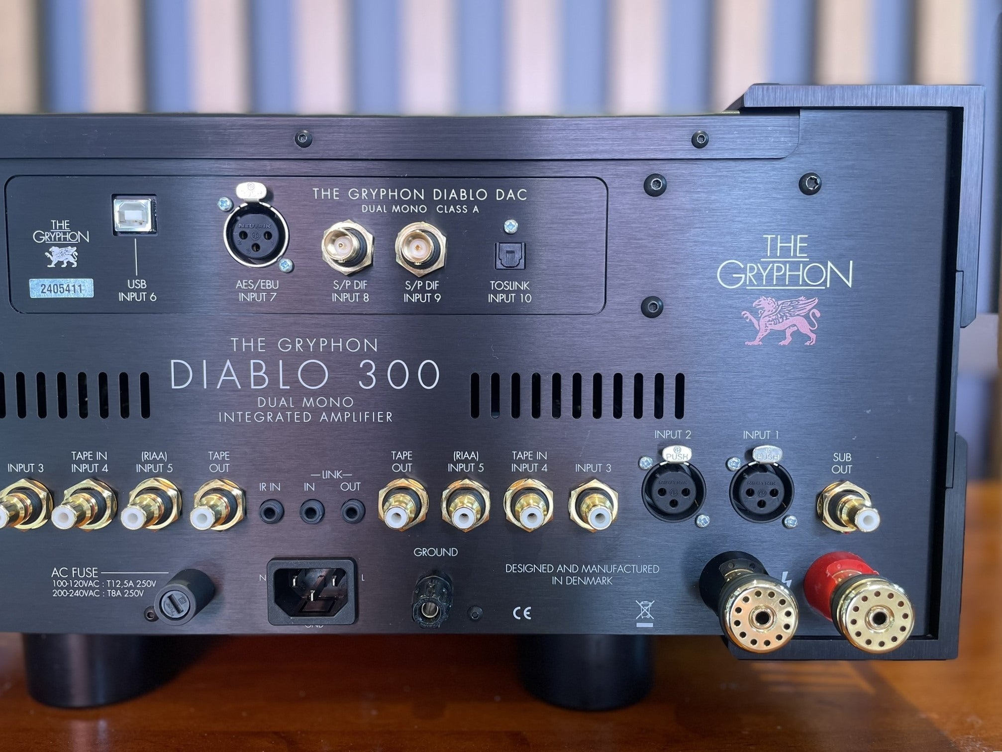 Gryphon Diablo 300 Integrated Amplifier w DAC Module - As Traded