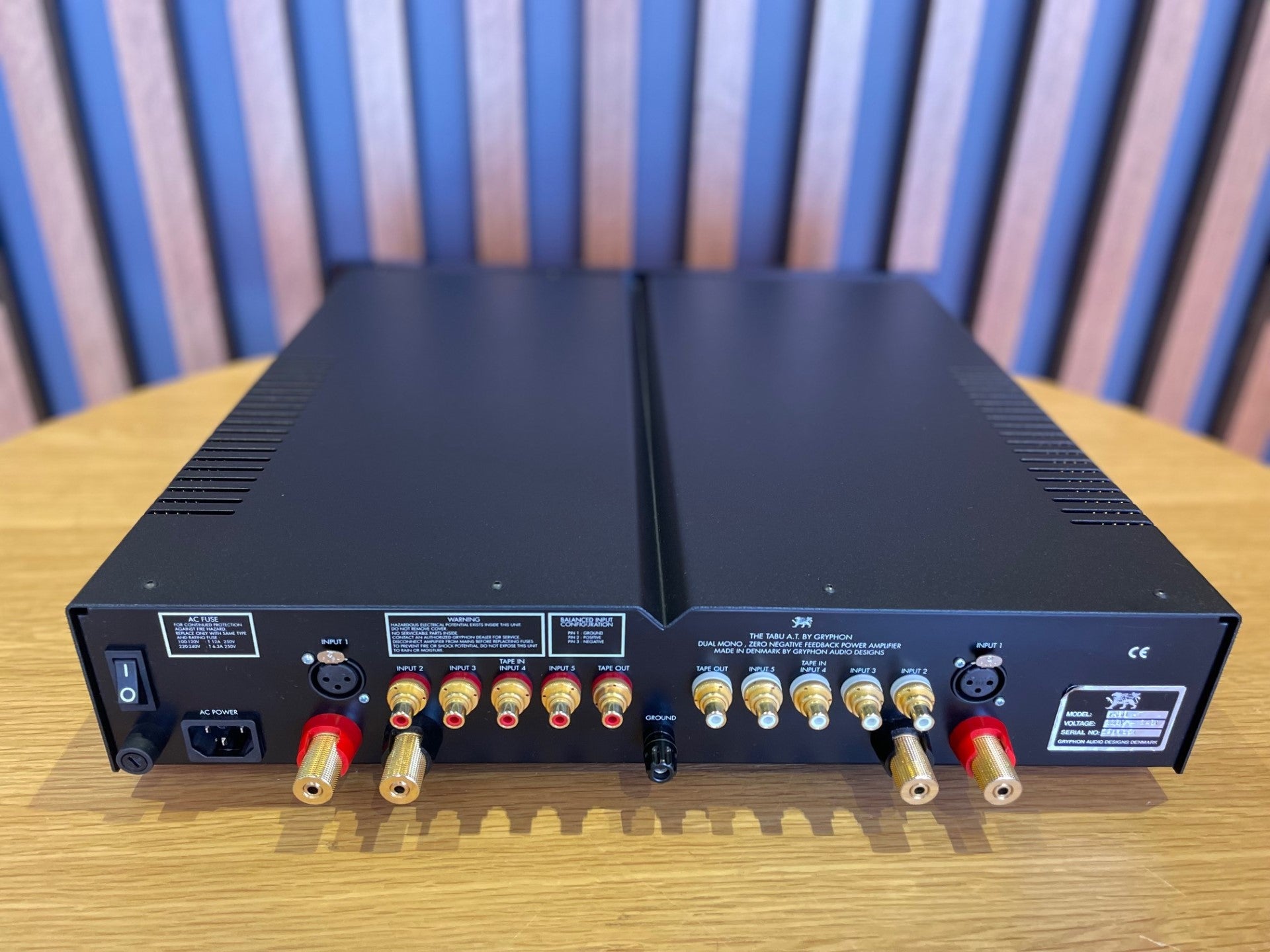 Gryphon Tabu AT Dual Mono Integrated Amplifier - As Traded