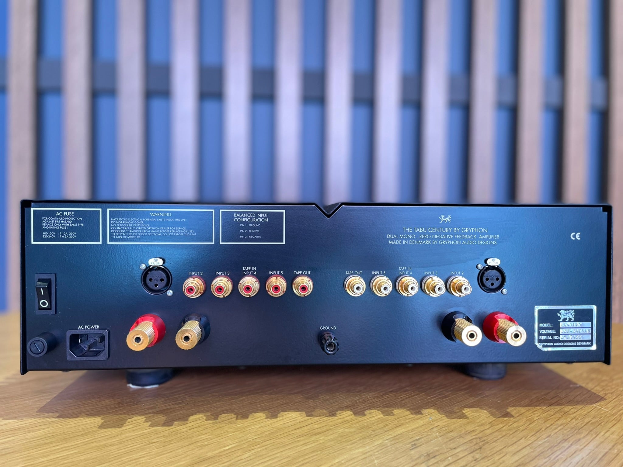 Gryphon Tabu Century Integrated Amplifier - As Traded
