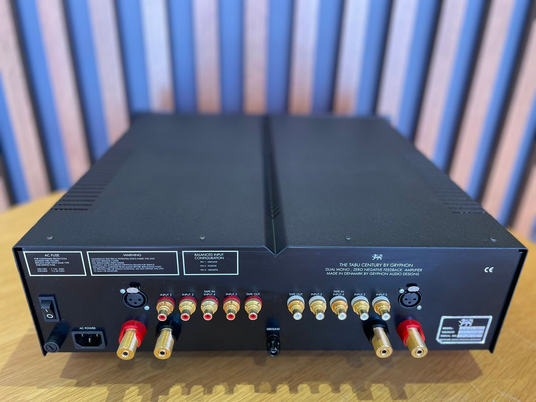Gryphon Tabu Century Integrated Amplifier - As Traded