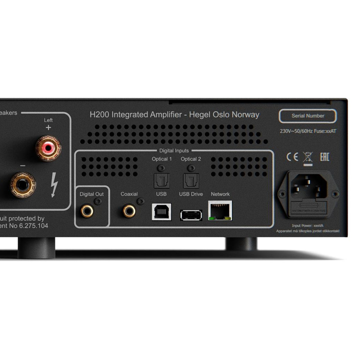 Hegel H200 Integrated Streaming Amplifier