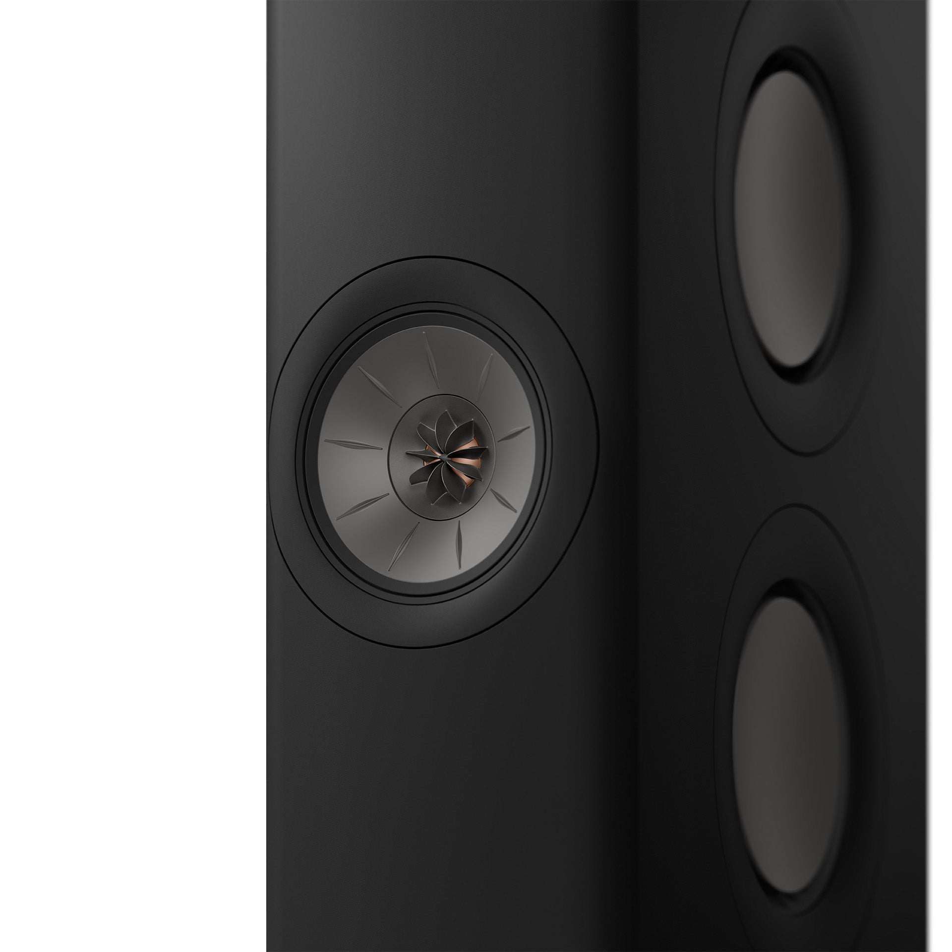 KEF LS60 Black Closeup