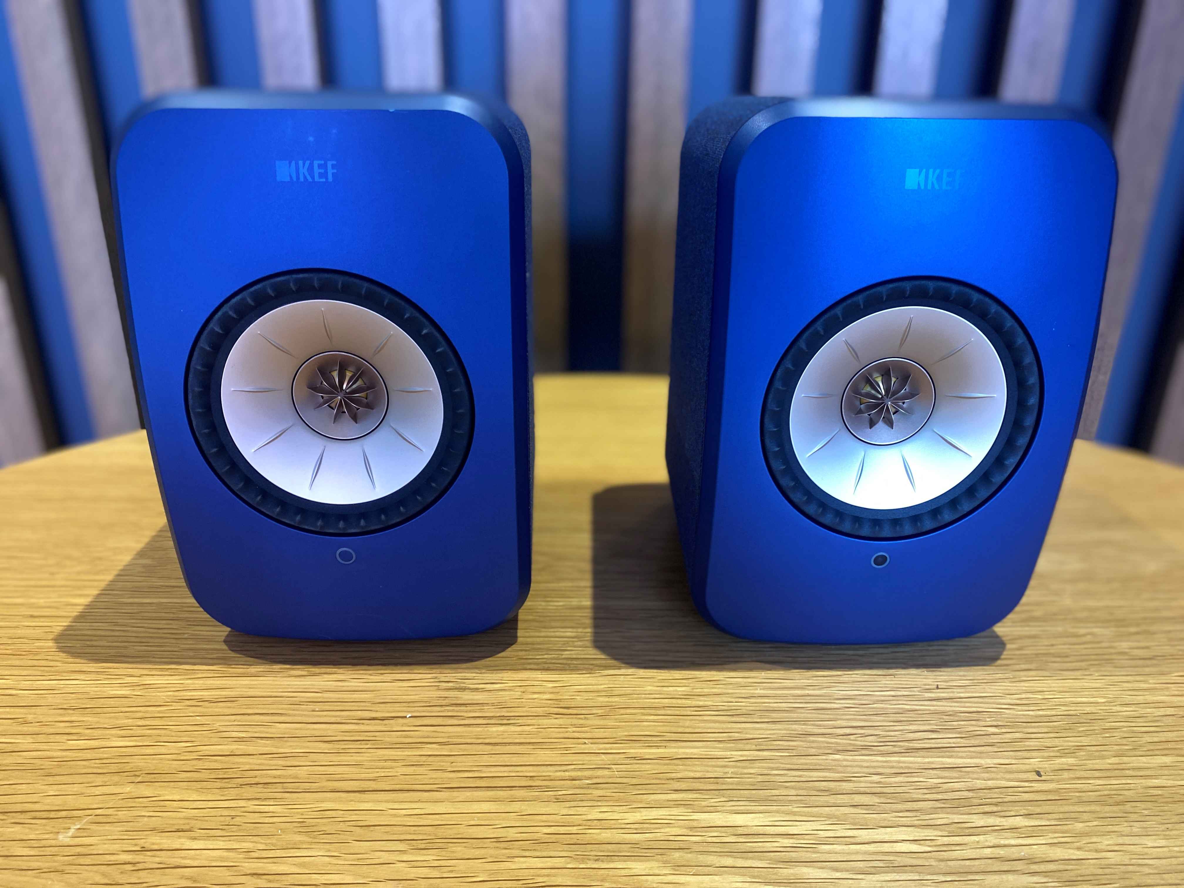 KEF LSX II Active Speakers (Blue) -  As Traded