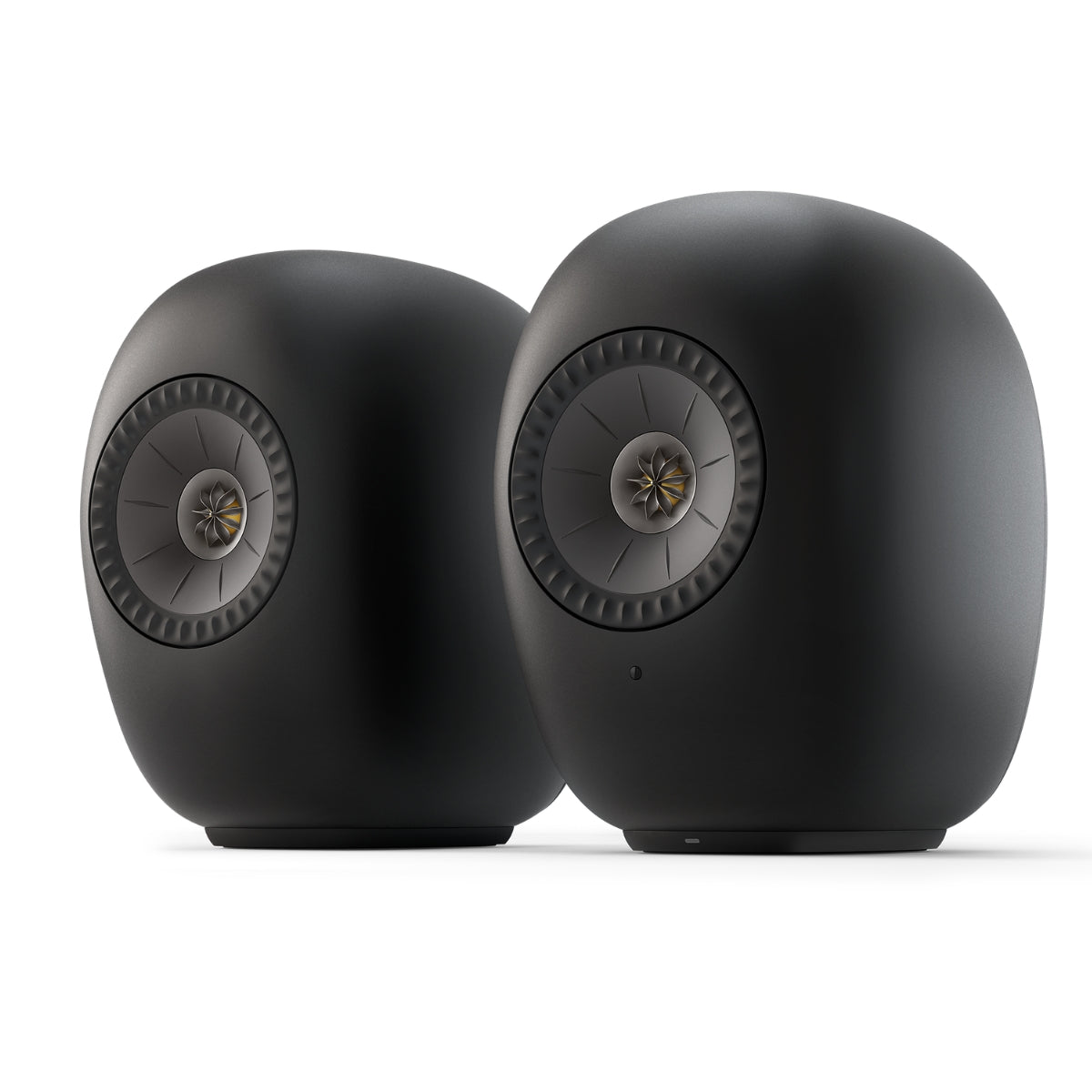 KEF LS LUXE Wireless Active Speakers Eclipse Black
