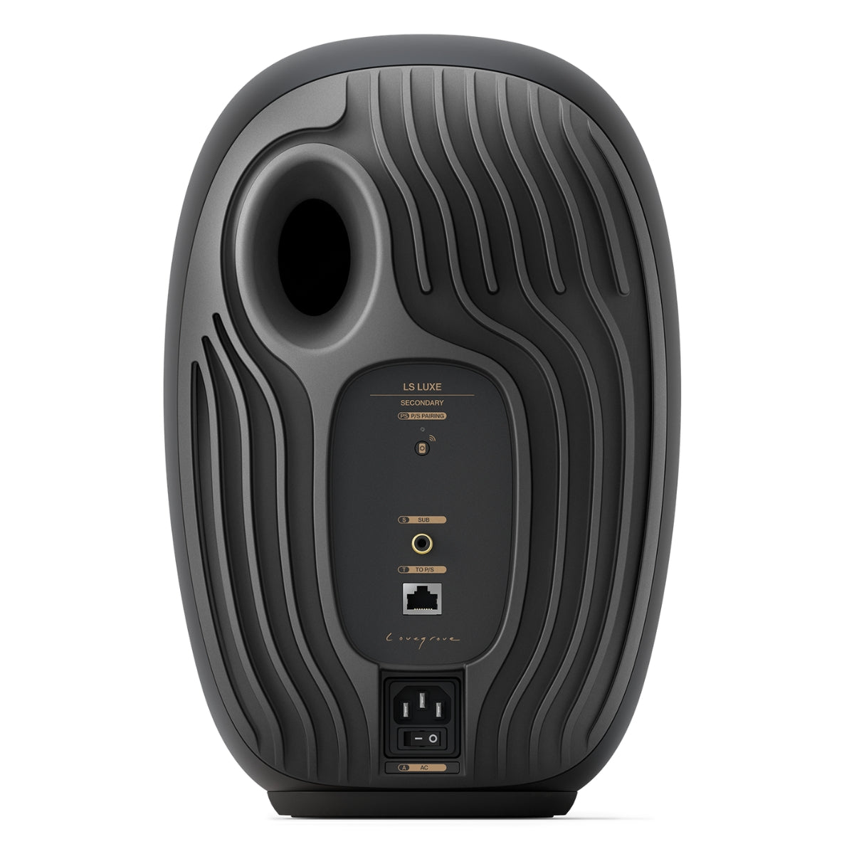KEF LS LUXE Wireless Active Speakers Eclipse Black