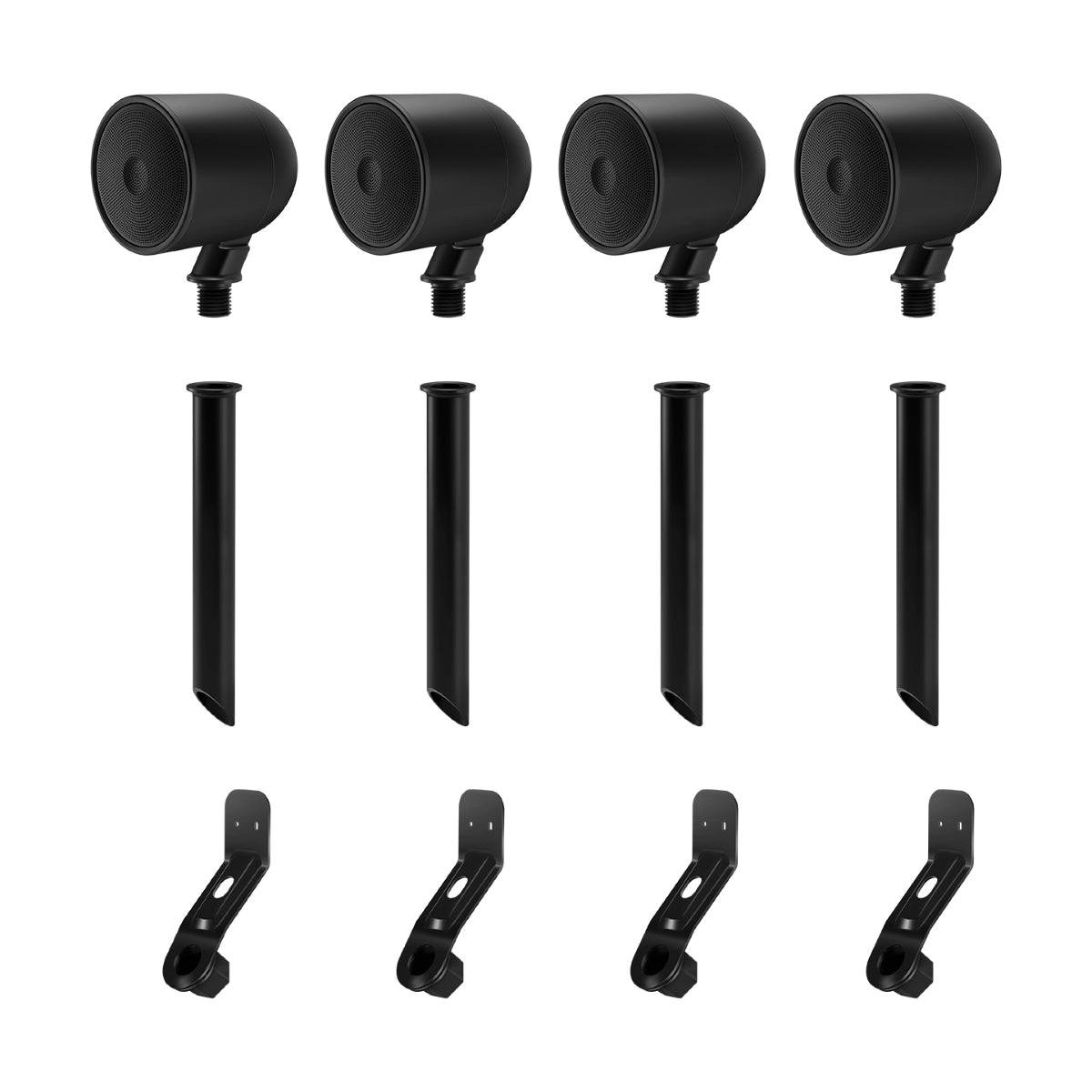 KEF SR4Q 4.5” Uni-Q Outdoor Landscape Satellite Speakers (Set of 4)