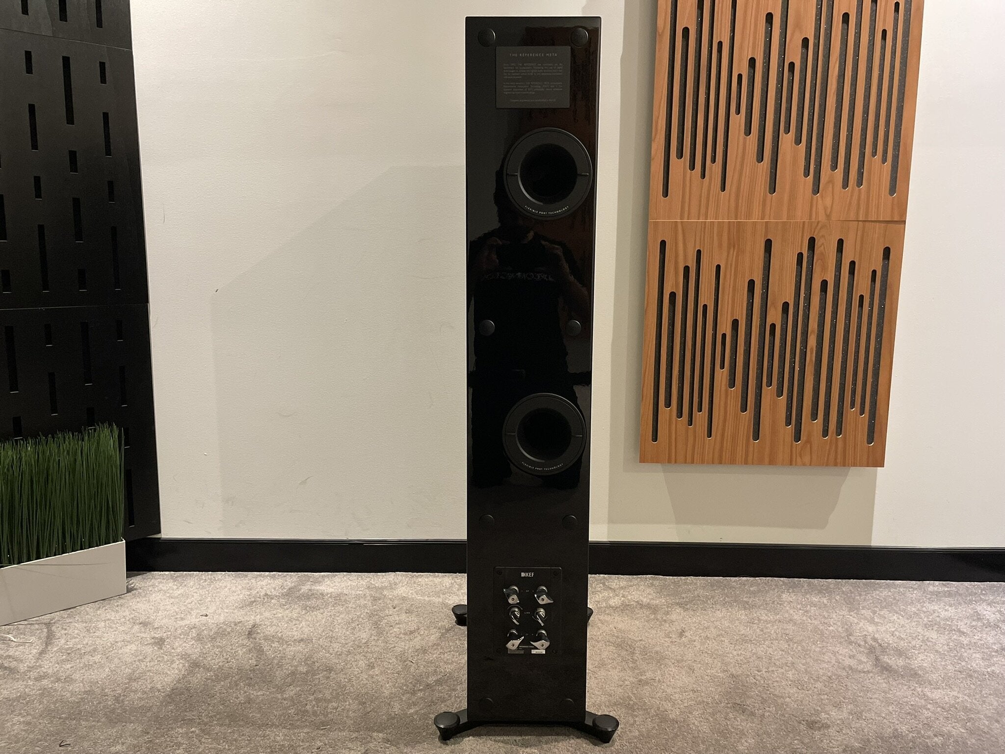 KEF Reference 3 Meta Floorstanding Speakers (Black/Grey) - As Traded