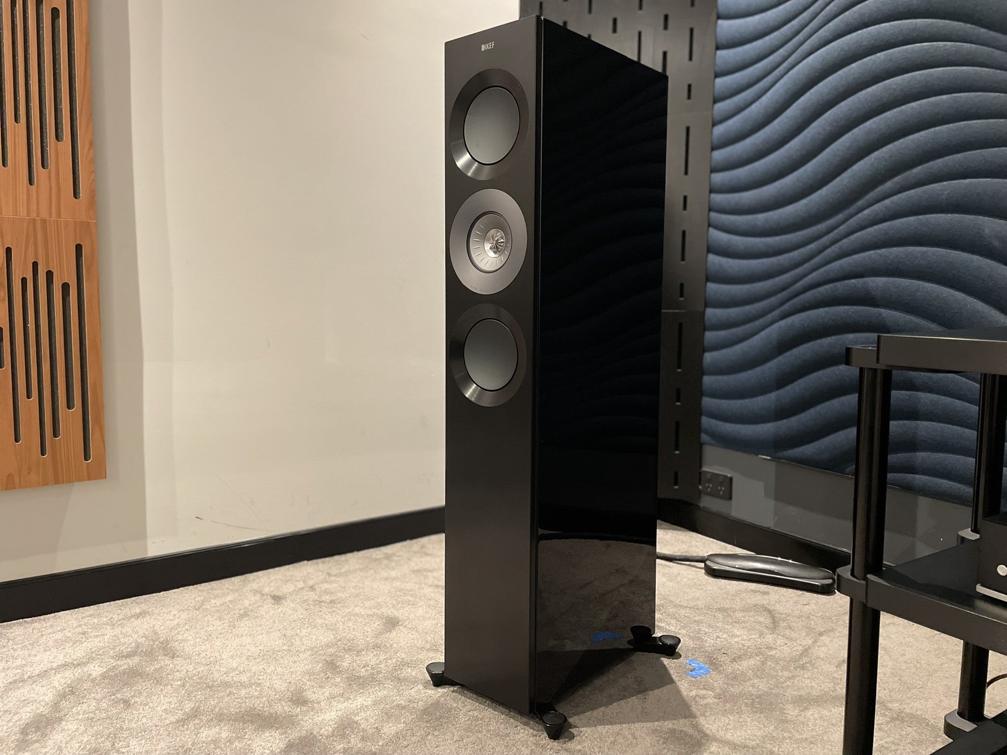 KEF Reference 3 Meta Floorstanding Speakers (Black/Grey) - As Traded