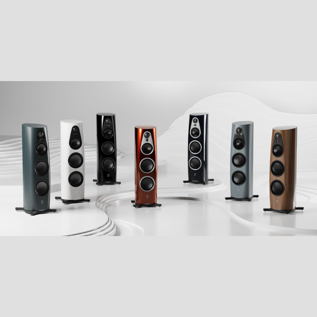 Linn 360 Loudspeakers with Pistonik