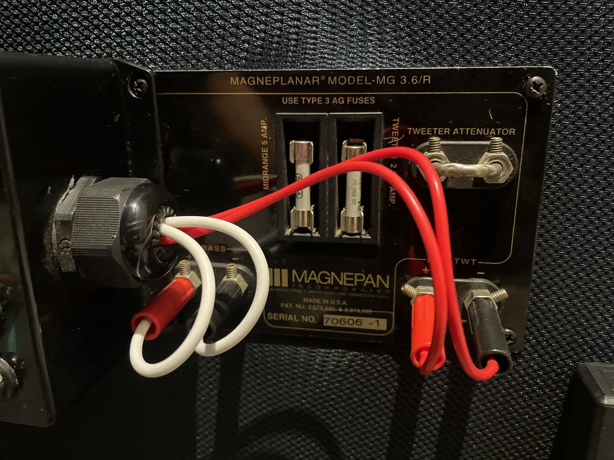 Magnepan MG 3.6/R Magneplanar Speakers - Consignment