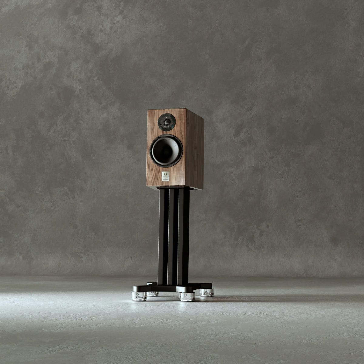 Marten Dexter Duo Speaker Piano Walnut Lifestyle