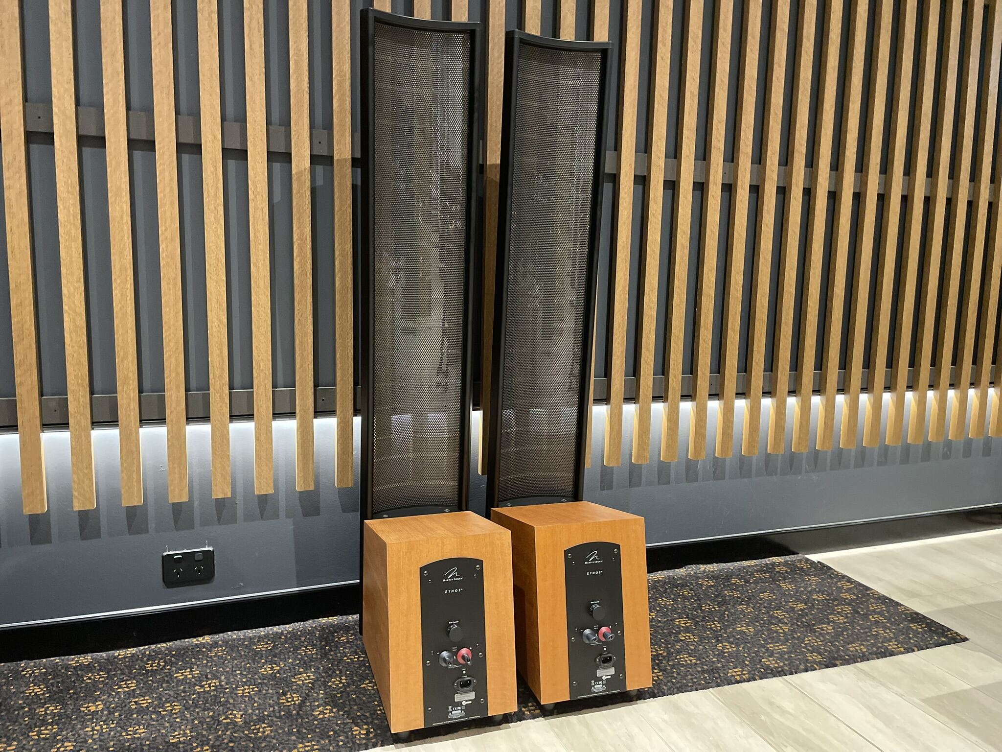 Martin Logan Ethos Electrostatic Speakers - Consignment