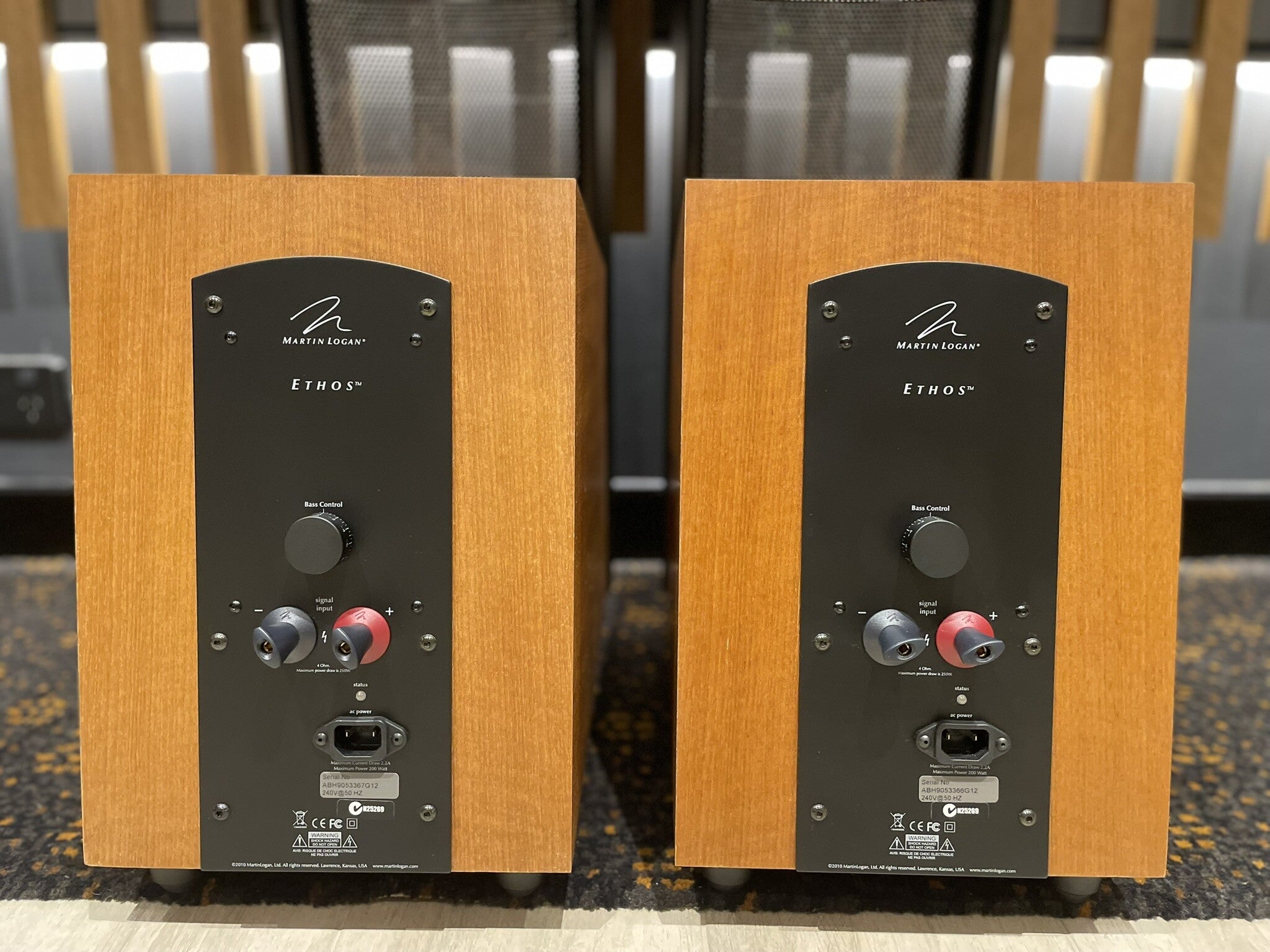 Martin Logan Ethos Electrostatic Speakers - Consignment