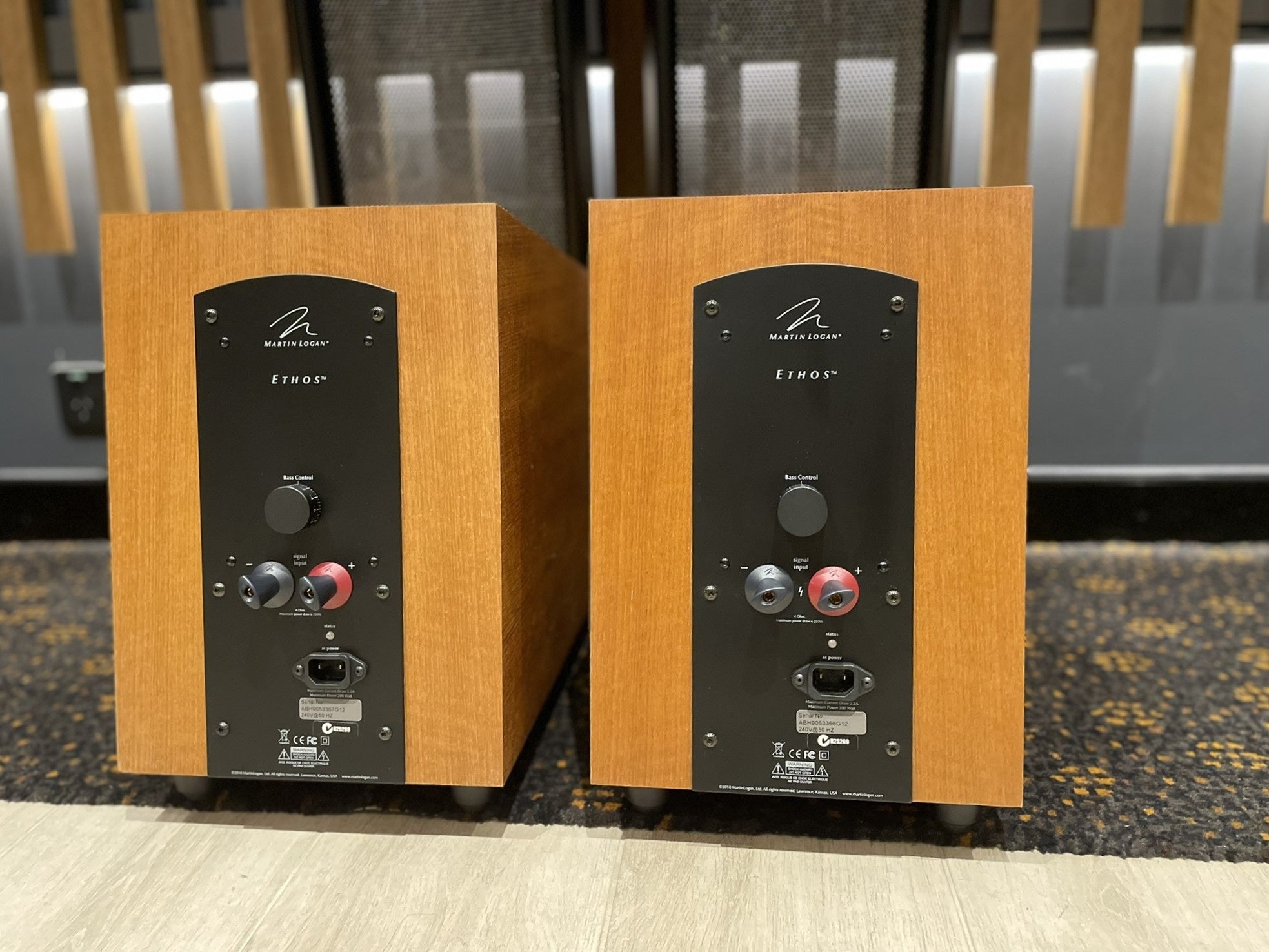 Martin Logan Ethos Electrostatic Speakers - Consignment