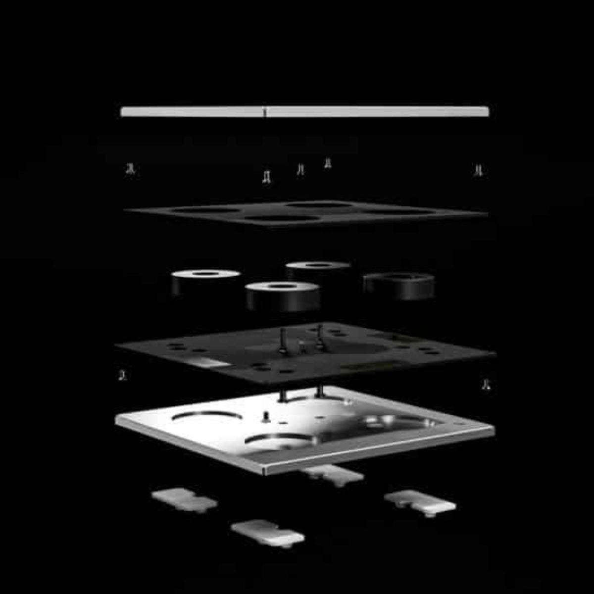 Nagra Compact VFS exploded