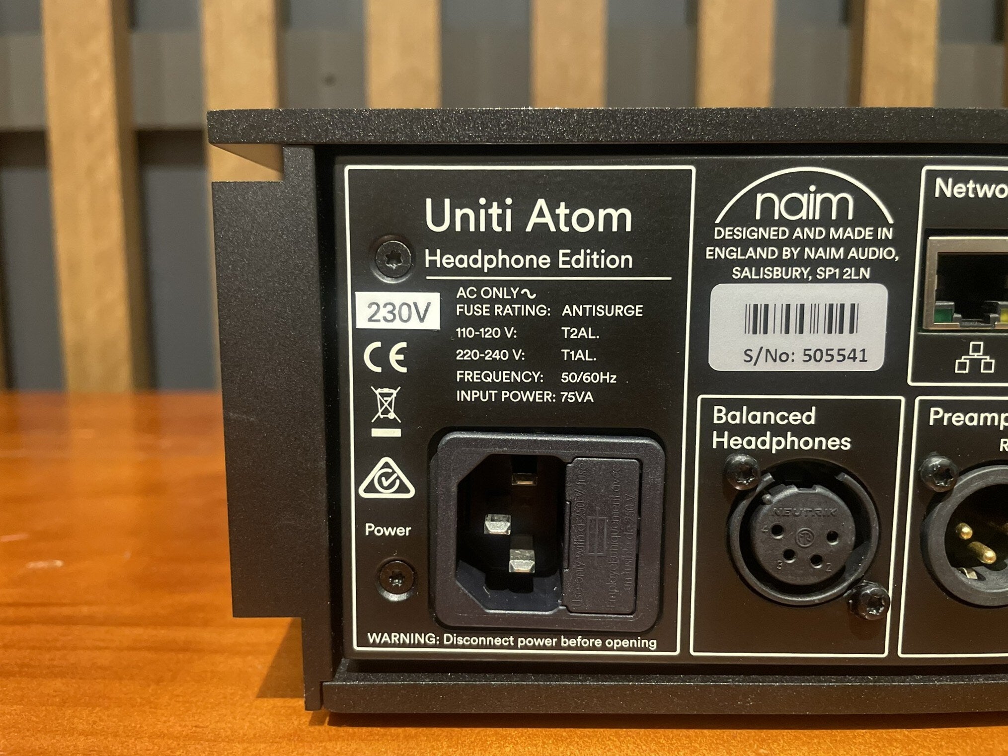 Naim Uniti Atom Headphone Edition Streamer - Consignment