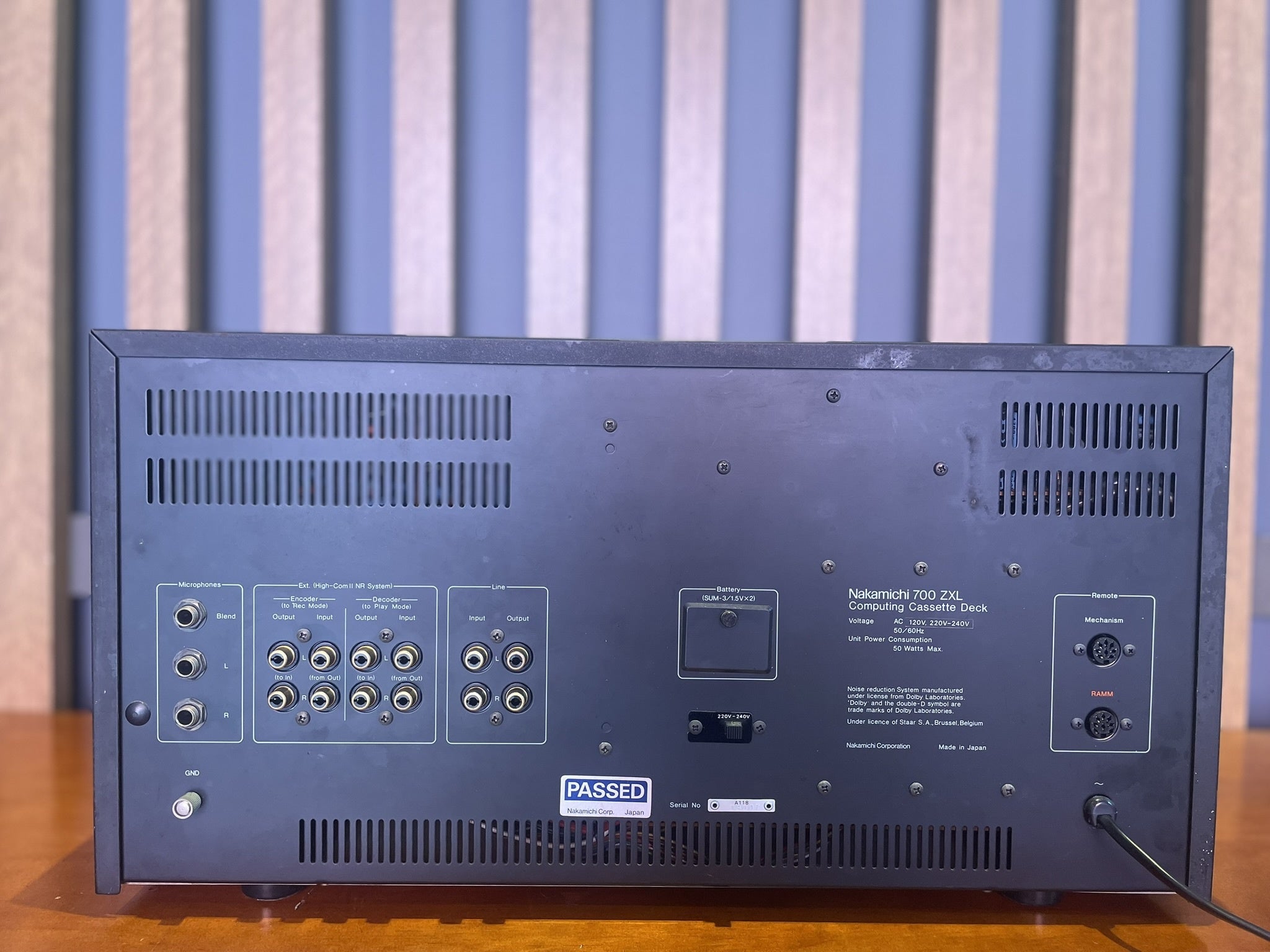 Nakamichi 700 ZXL Computing Cassette Deck - Consignment