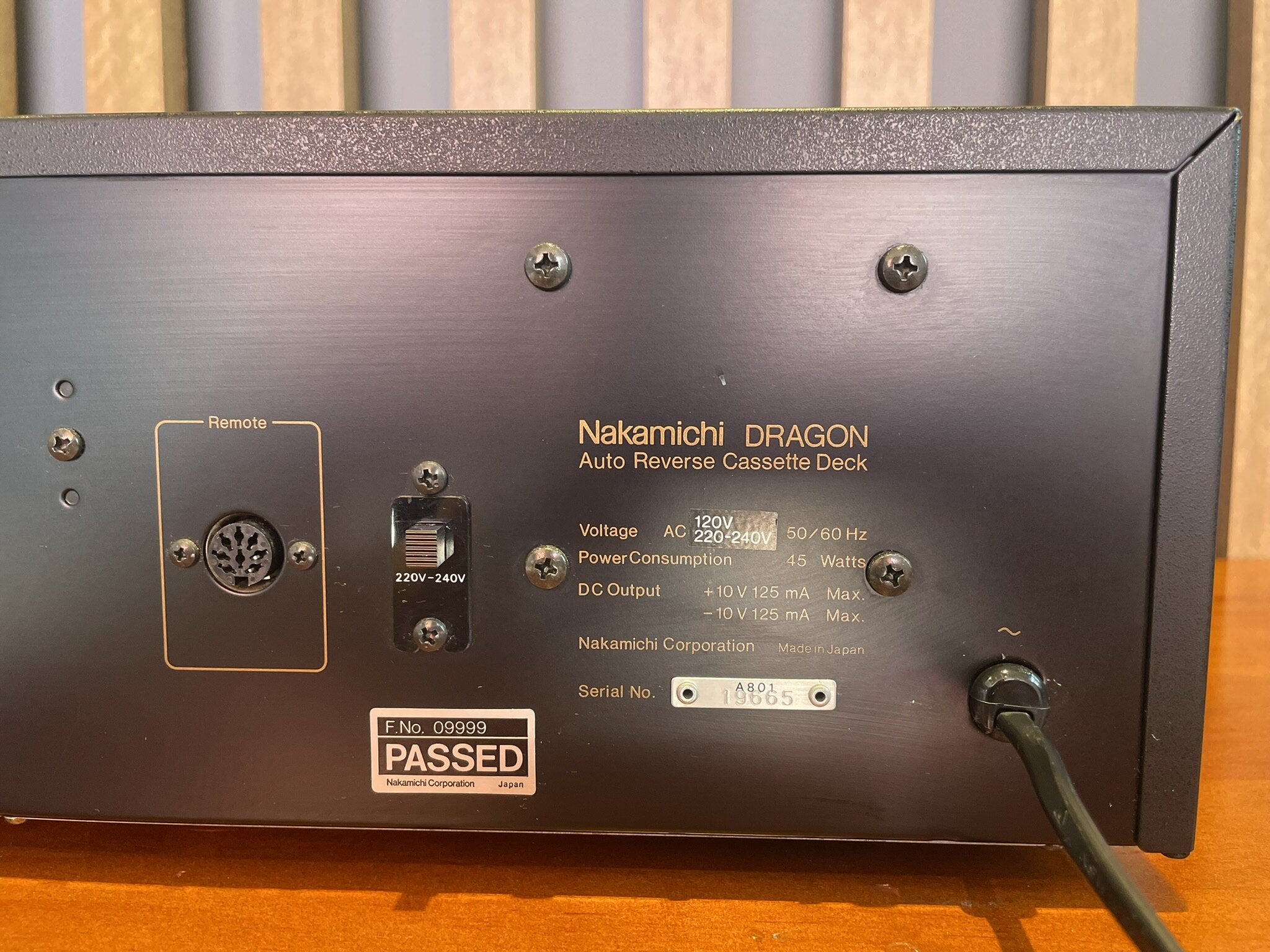 Nakamichi Dragon Cassette Deck - Consignment