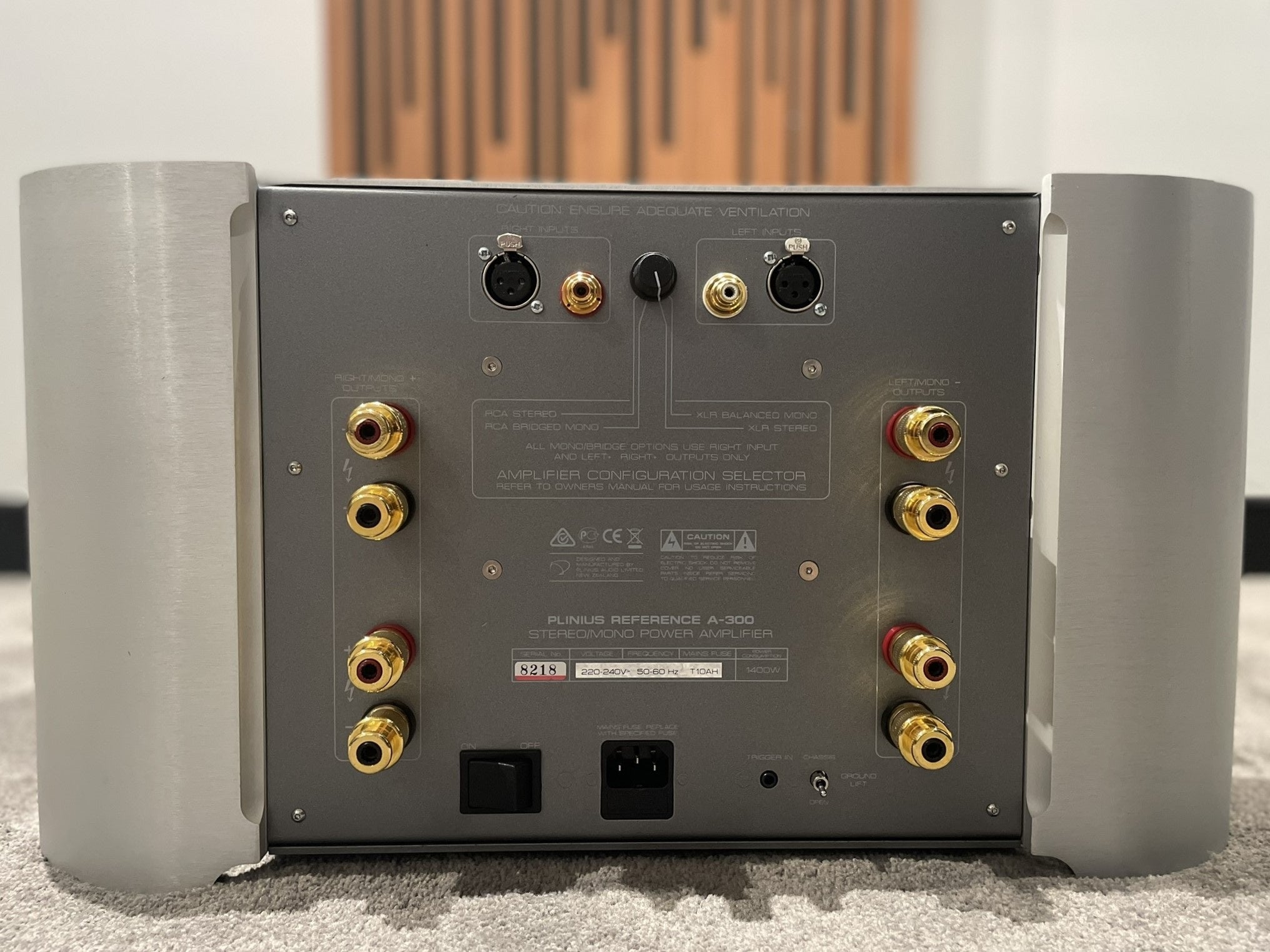 Plinius Reference A-300 Power Amplifier - As Traded