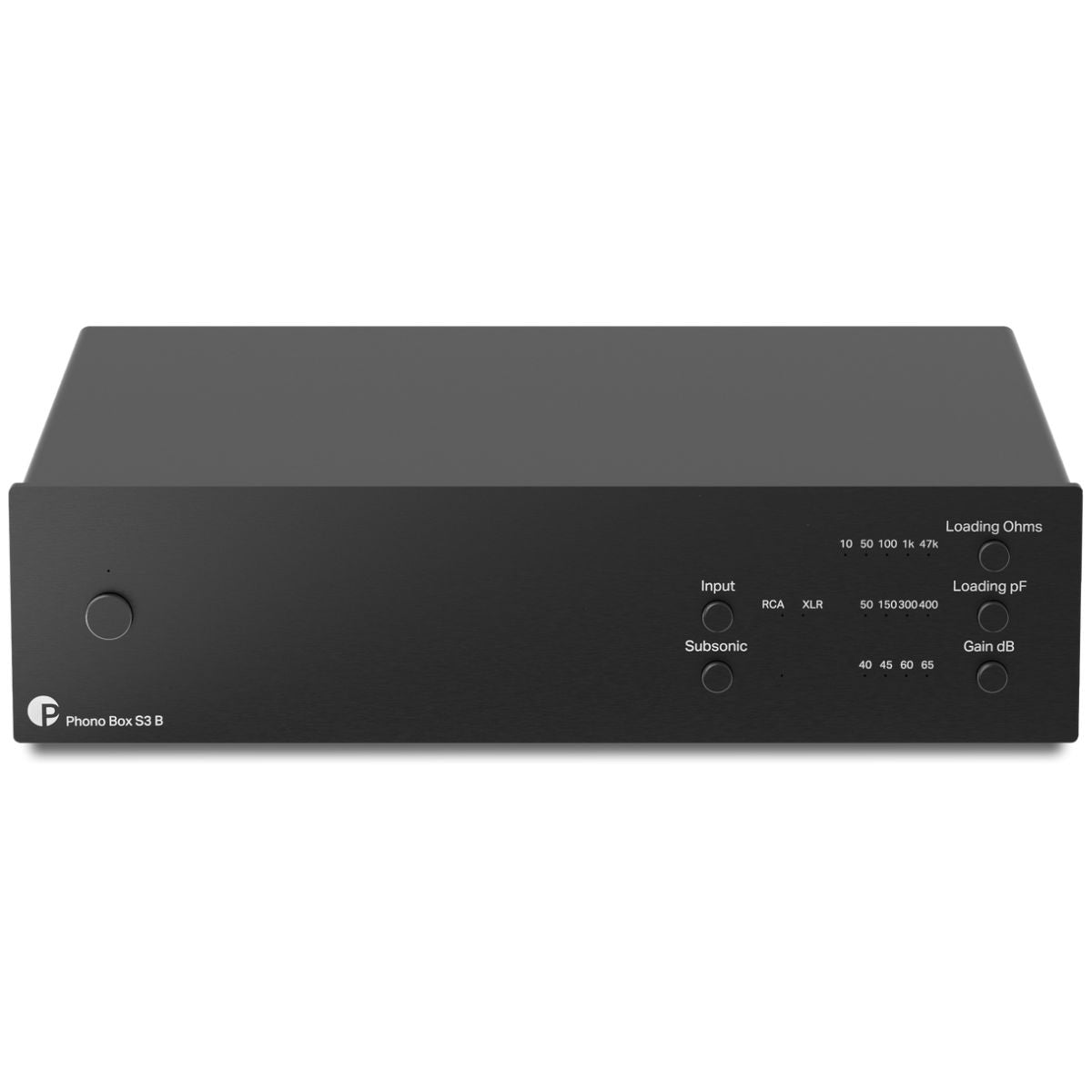 Pro-Ject Phono Box S3 B Balanced Phonostage black