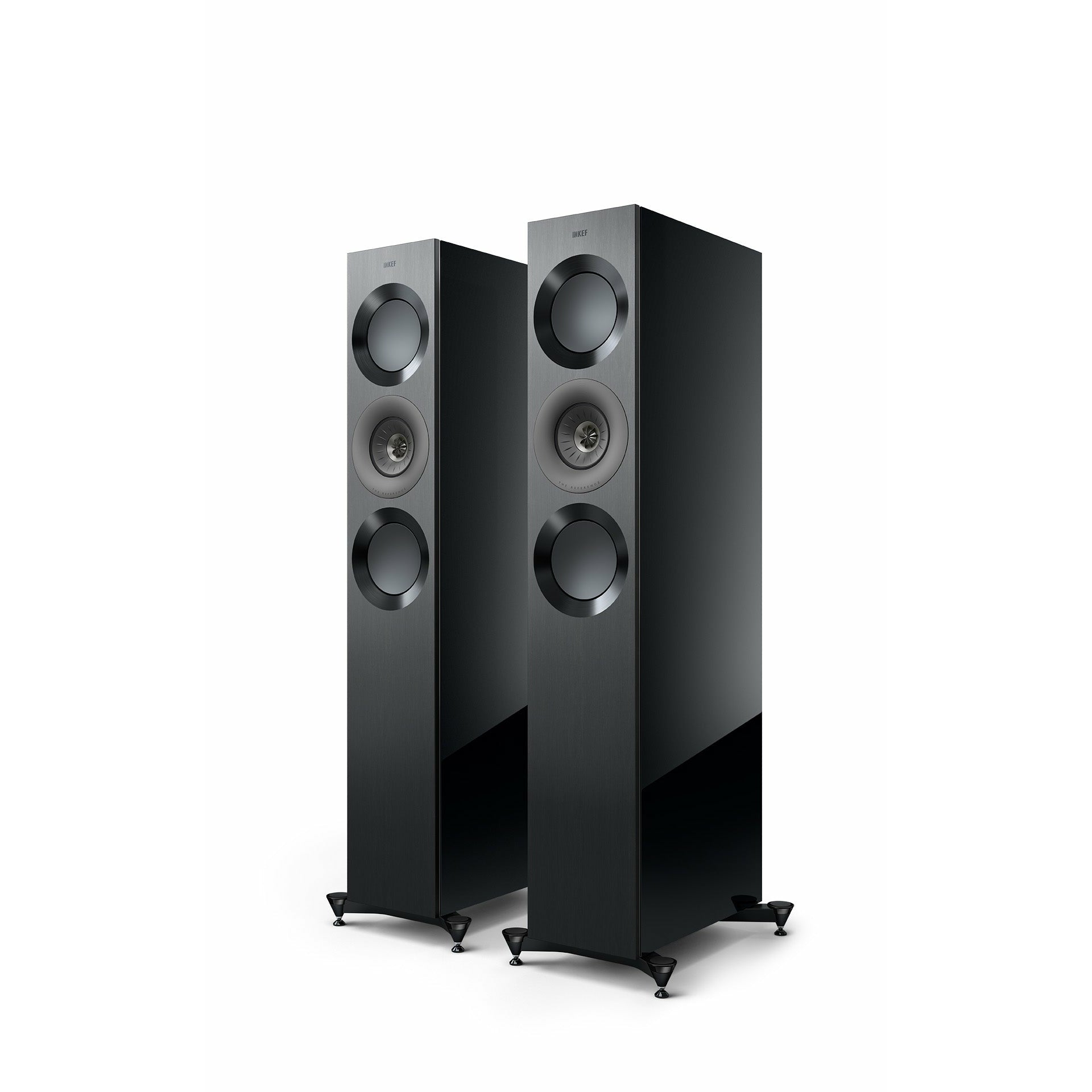 KEF Reference 3 Meta Black/Grey Floorstanding Speakers - B Stock