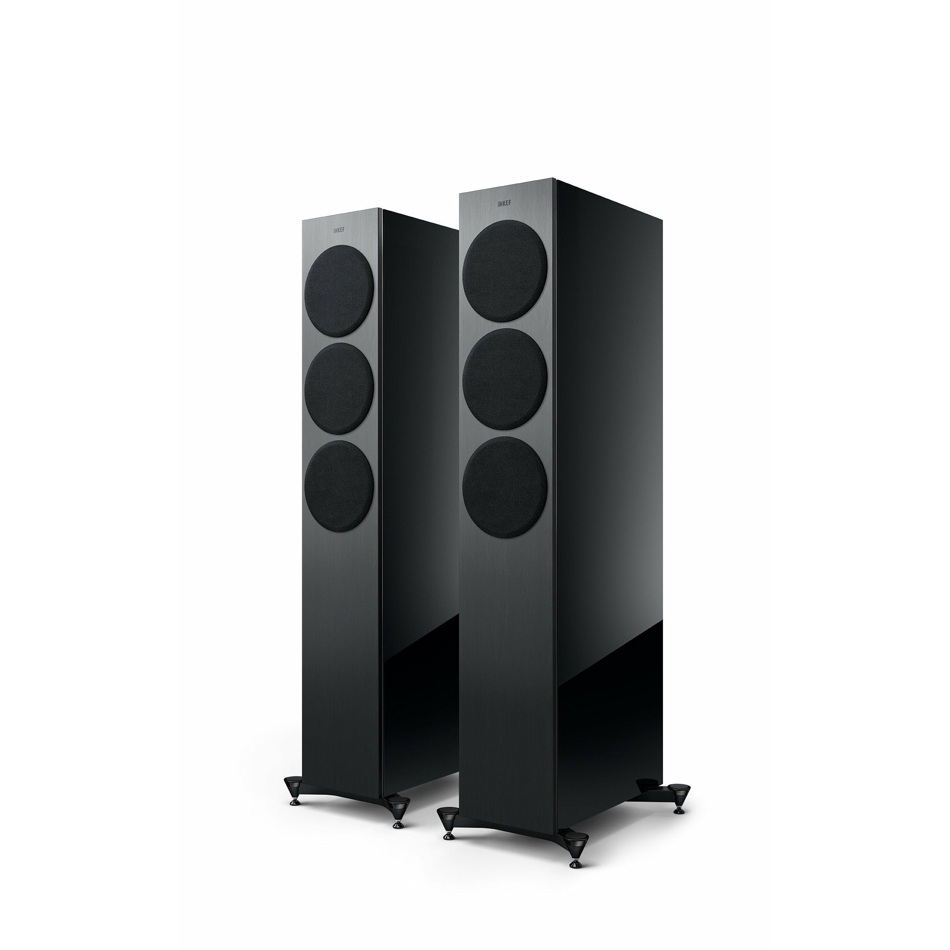 KEF Reference 3 Meta Black/Grey Floorstanding Speakers - B Stock