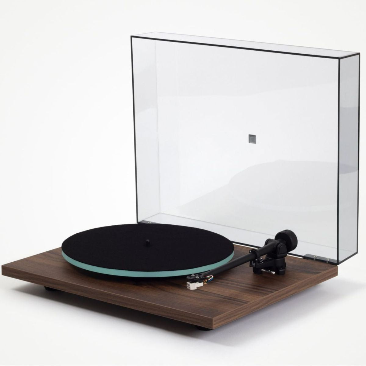 Rega Planar 2 Turntable walnut angled