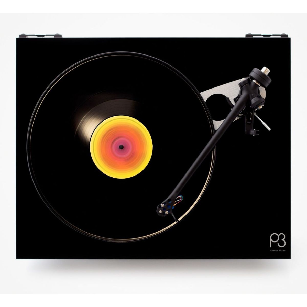 Rega Planar 3 Turntable black top