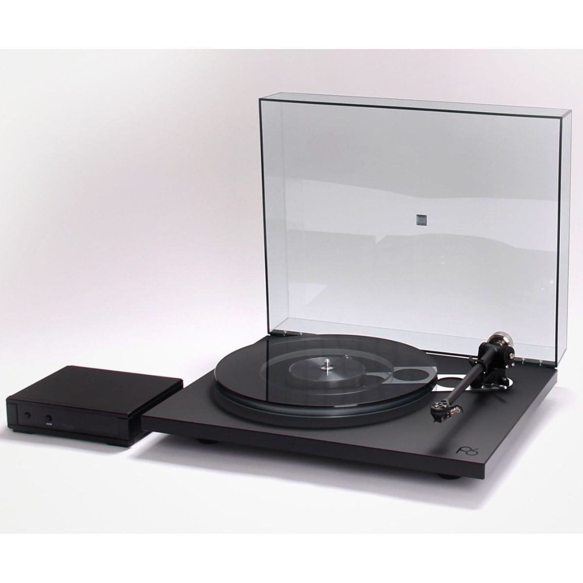 Rega Planar 6 Turntable grey angled