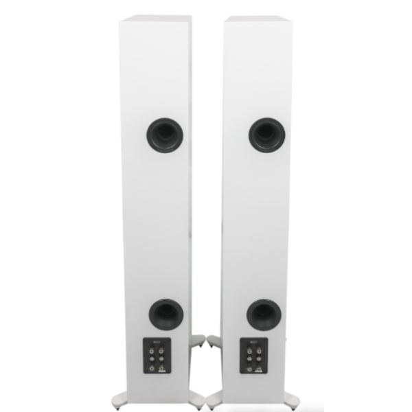 KEF R11 Floorstanding Speakers - White (Non Meta)