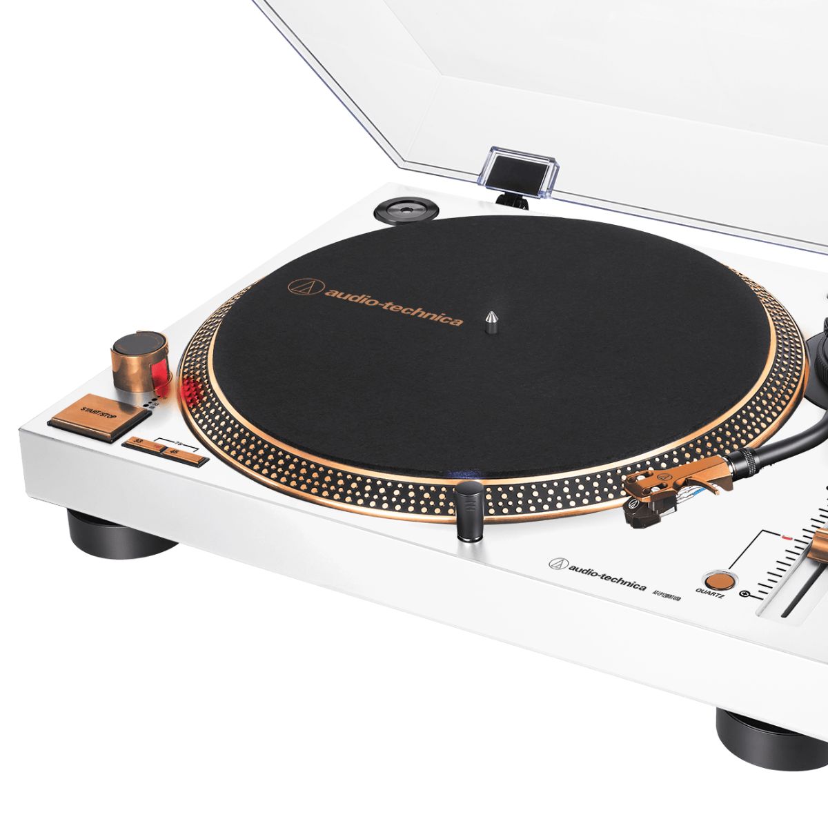 Audio Technica AT-LP120XBT-USB Direct Drive Turntable Limited Edition White Bronze