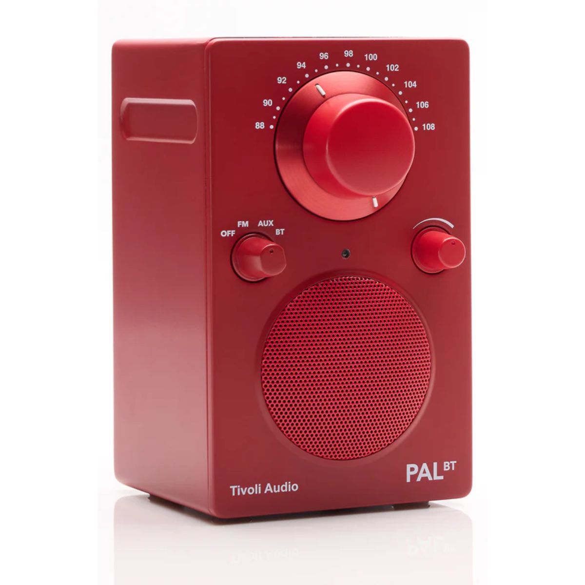 Tivoli Audio PAL BT (Gen 3) Bluetooth AM/FM Portable Radio Red