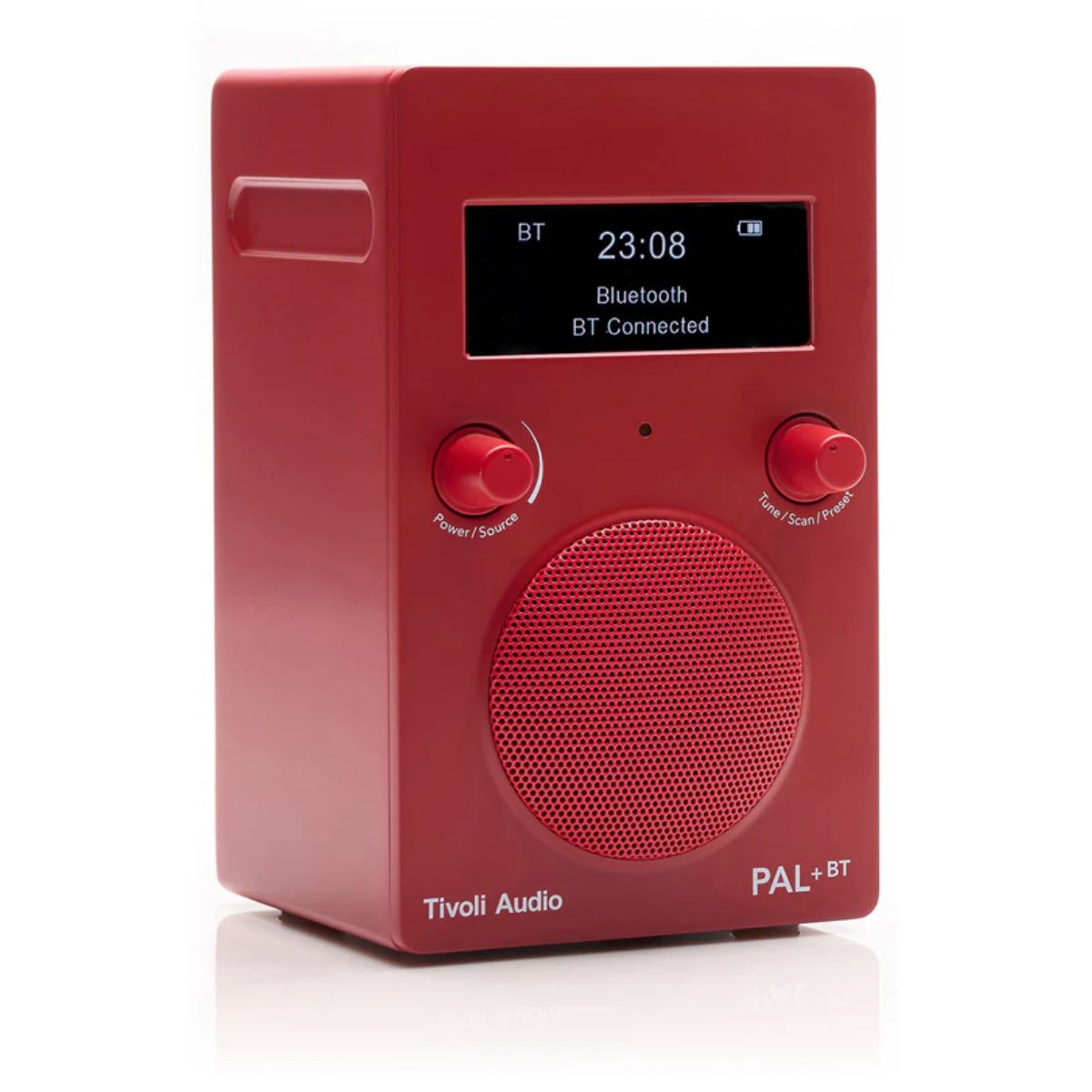 Tivoli Audio PAL+ BT (Gen 3) Bluetooth DAB+/FM Portable Radio Red
