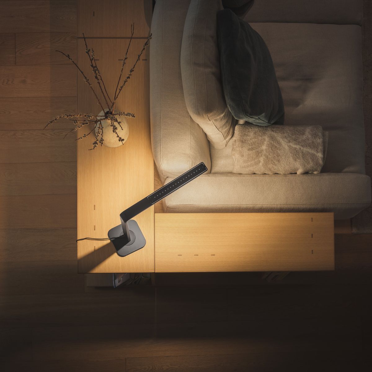 UberLight Frame LED Desk/Audio Light black