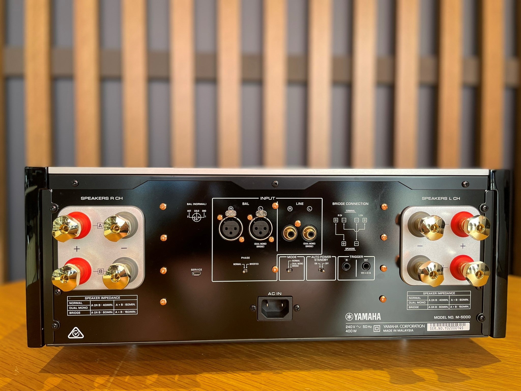 Yamaha C-5000 Preamplifier and M-5000 Power Amplifier - Consignment