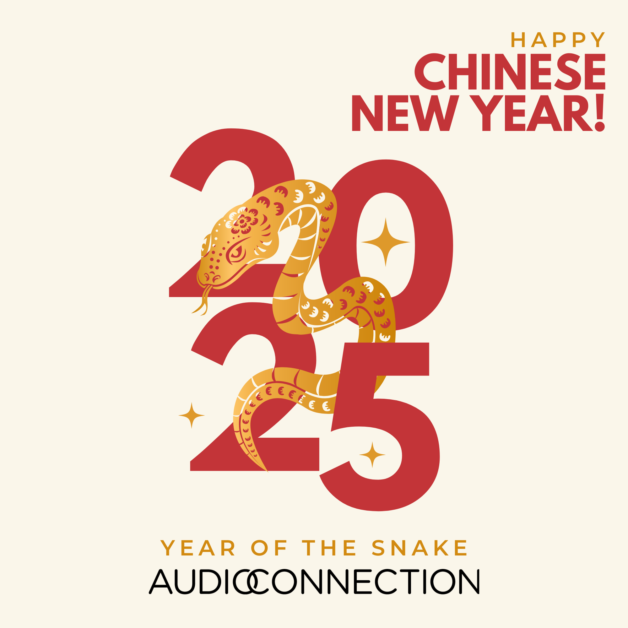 Year of the Snake - CNY Celebrations at Audio Connection