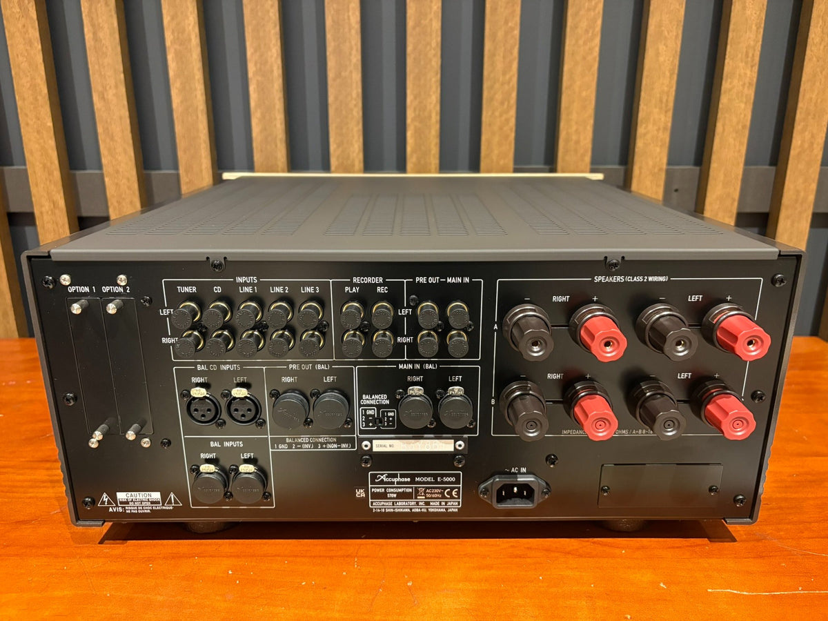 Accuphase E-5000 Integrated Amplifier - As Traded