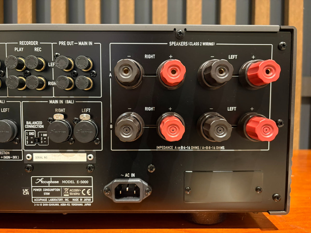 Accuphase E-5000 Integrated Amplifier - As Traded