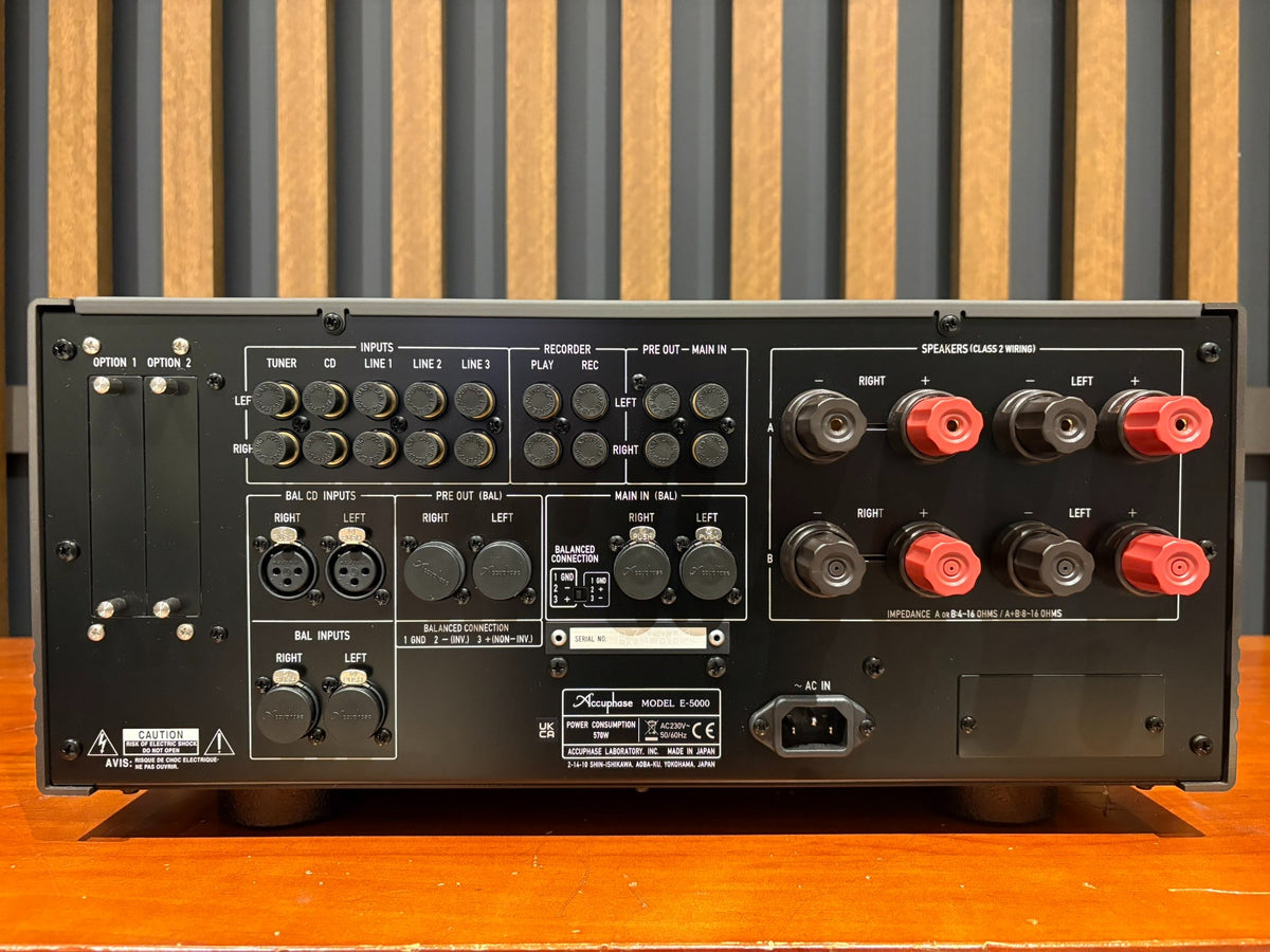 Accuphase E-5000 Integrated Amplifier - As Traded