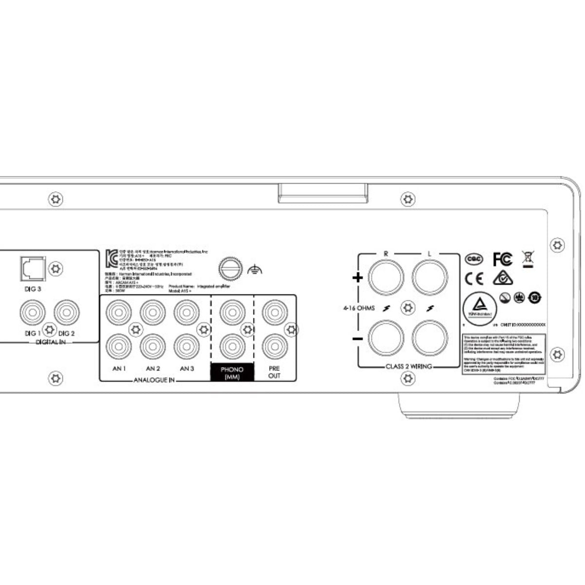 Arcam A15+ Integrated Amplifier