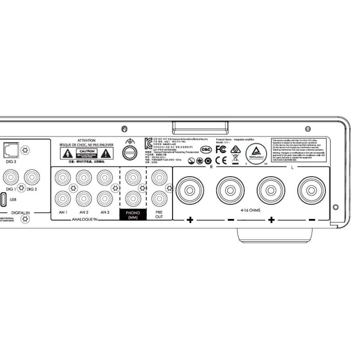 Arcam A25+ Integrated Amplifier